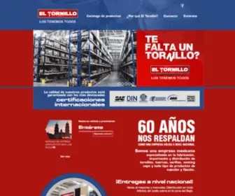 Eltornillo.com.mx(El Tornillo) Screenshot