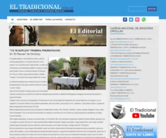 Eltradicional.com.ar(El Tradicional) Screenshot