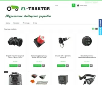 Eltraktor.pl(Części elektryczne do pojazdów) Screenshot