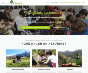 Eltrasgulafronda.com(El Trasgu la Fronda) Screenshot