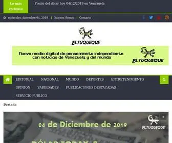 Eltuqueque.com(El Tuqueque Noticias) Screenshot