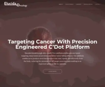 Elucidaoncology.com(Elucida Oncology) Screenshot