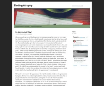 Eludingatrophy.com(Eluding Atrophy) Screenshot