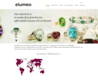 Elumeo.com(Elumeo SE) Screenshot