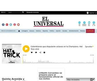 Eluniversal.com.co(El Universal) Screenshot