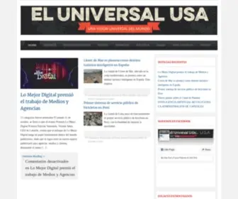 Eluniversalusa.com(El Universal USA) Screenshot