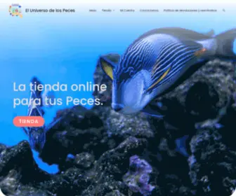 Eluniversodelospeces.com(El Universo de los Peces) Screenshot