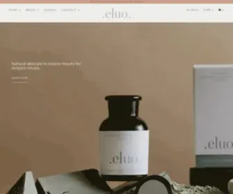 Eluobeauty.ca(Eluo) Screenshot