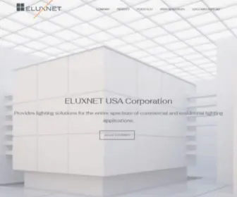 Eluxnet.com(Architectural Linear LED Light Fixture) Screenshot