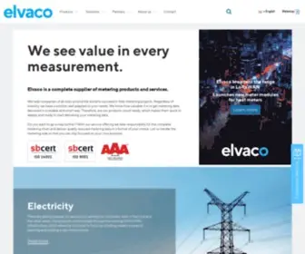 Elvaco.se(För framgångsrik mätning) Screenshot