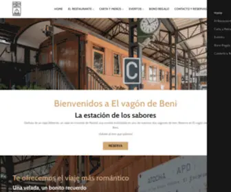 Elvagondebeni.es(El vagón de Beni) Screenshot