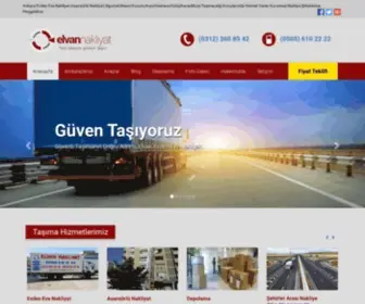 Elvannakliyat.com.tr(Ankara Evden Eve Nakliyat) Screenshot