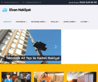 Elvannakliyat.com(Ankara Nakliyat) Screenshot