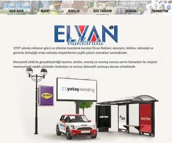 Elvanreklam.com.tr(Şirketler Grubu) Screenshot