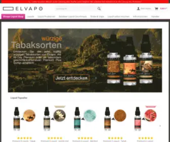 Elvapo.com(Liquid Shop ▷ E) Screenshot