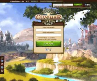 Elvenar.com(Fantasie-stedenbouwspel) Screenshot