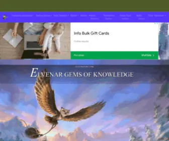 Elvengems.com(Pick up all the gems of knowledge you need to play Elvenar even better) Screenshot