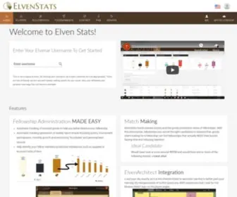 Elvenstats.com(Elvenar Player Stats) Screenshot