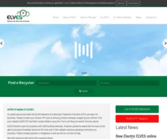 Elves.ie(Producer compliance scheme for end of life vehicles) Screenshot