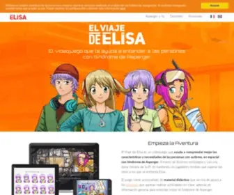 Elviajedeelisa.es(El viaje de Elisa) Screenshot