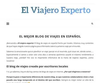 Elviajeroexperto.com(El mejor blog de viajes en español) Screenshot