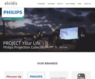 Elvidis.be(Digital Lifestyle Distribution) Screenshot