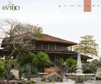 Elviejowetlands.com(Hacienda El Viejo) Screenshot