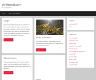 Elvilmetal.com(elvilmetal) Screenshot