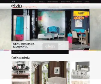 Elvinmobilya.com(ELVİN MOBİLYA) Screenshot