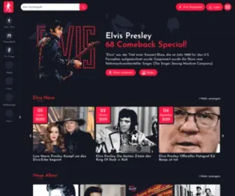 Elvis-Presley-The-King.de(Elvis Presley) Screenshot