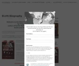 Elvisbiography.net(Elvisbiography) Screenshot