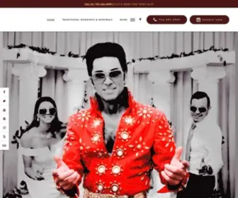 Elvischapel.com(Wedding and Renewals Ceremonies in Las Vegas) Screenshot