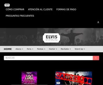 Elvisentradas.com.ar(Elvis Entradas) Screenshot