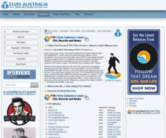 Elvispresleyftd.com(Follow That Dream (FTD)) Screenshot