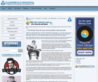 Elvispresleymusic.com.au(Elvis Presley Music) Screenshot