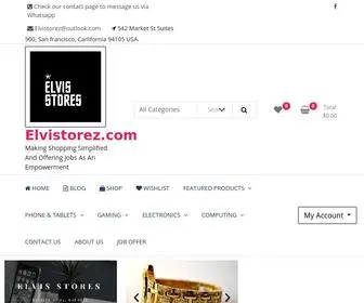 ElviStorez.com(Making Shopping Simplified And Offering Jobs As An Empowerment) Screenshot