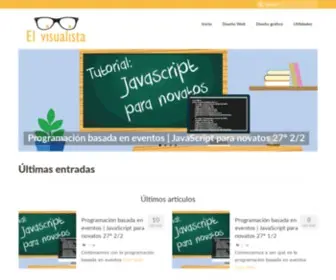 Elvisualista.com(El visualista) Screenshot