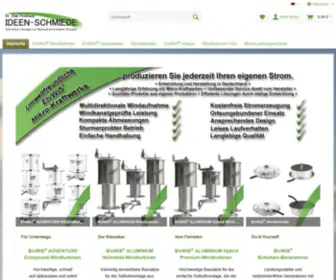 ElvWis.com(Innovative Lösungen zur Nutzung erneuerbarer Energien) Screenshot