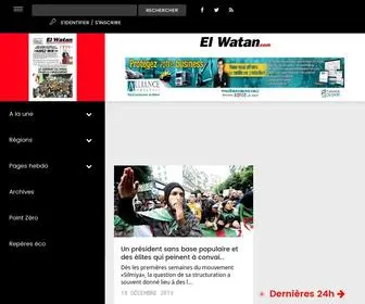 Elwatan.com(El Watan) Screenshot