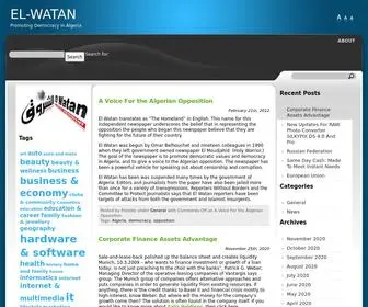 Elwatan.net(áandémosle) Screenshot