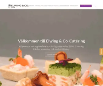 Elwingcatering.se(Catering) Screenshot