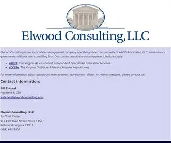 Elwood-Consulting.com(Elwood Consulting) Screenshot