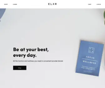 Elxrlife.com(ELXR Life) Screenshot