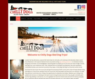 Elydogsledtrips.com(Dog Sledding Trips in Ely) Screenshot