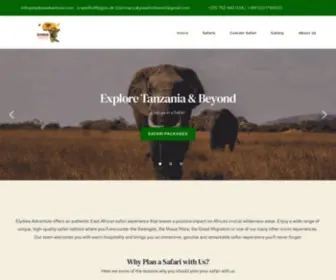 Elydreaadventure.com(Let`s go in a safari) Screenshot
