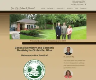 Elydubosstewart.com(Our Circleville OH Dentist Office) Screenshot