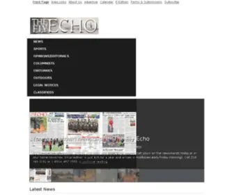 Elyecho.com(The Ely Echo) Screenshot