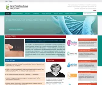Elynspublishing.com(Browse Open Access Journals) Screenshot