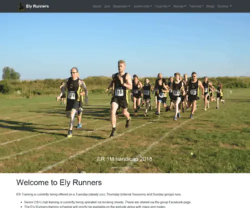 Elyrunners.co.uk(Ely Runners) Screenshot