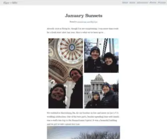 Elyseandmike.com(Elyse & Mike) Screenshot